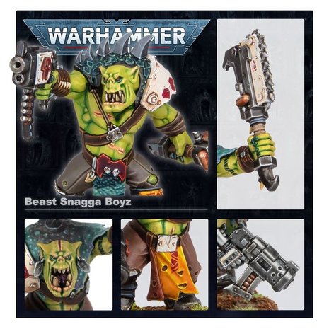 Warhammer 40,000 - Orks: Beast Snagga Boyz