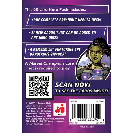Marvel Champions: The Card Game - Nebula Hero Pack