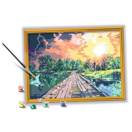 Schilderen op nummer: Magie van het licht