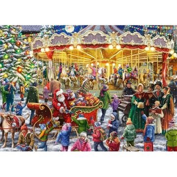 The Christmas Carousel - Puzzel (2x1000)