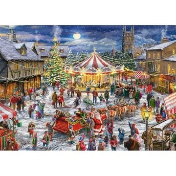 The Christmas Carousel - Puzzel (2x1000)