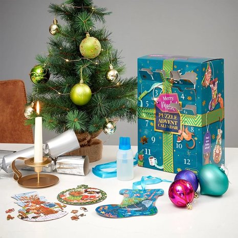 Adventskalender met legpuzzels: Merry mischief