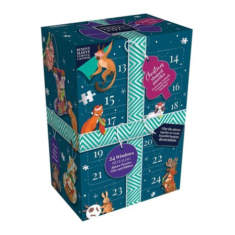Adventskalender met legpuzzels: Merry mischief