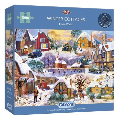 Christmas Cottages - Puzzel (1000)