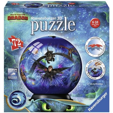 How to train your Dragon - 3D Puzzel (72)