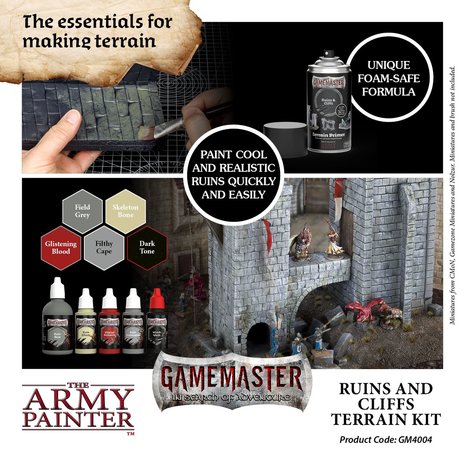 Gamemaster: Ruins & Cliffs Terrain Kit (The Army Painter)