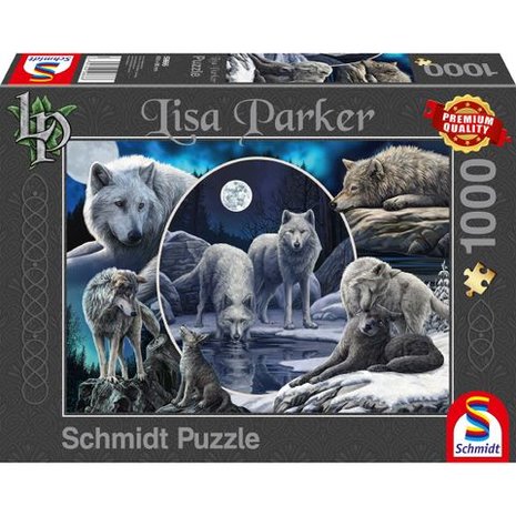 Prachtige Wolven (Lisa Parker) - Puzzel (1000)