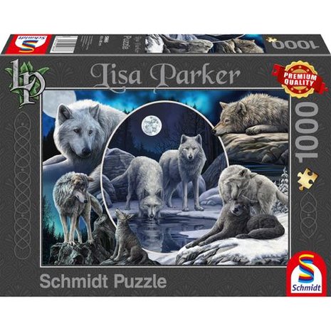 Prachtige Wolven (Lisa Parker) - Puzzel (1000)