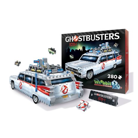 Ghostbusters ECTO-1 - Wrebbit 3D Puzzle (280)