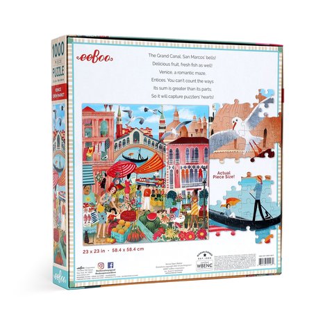 Venice Open Market - Puzzel (1000)