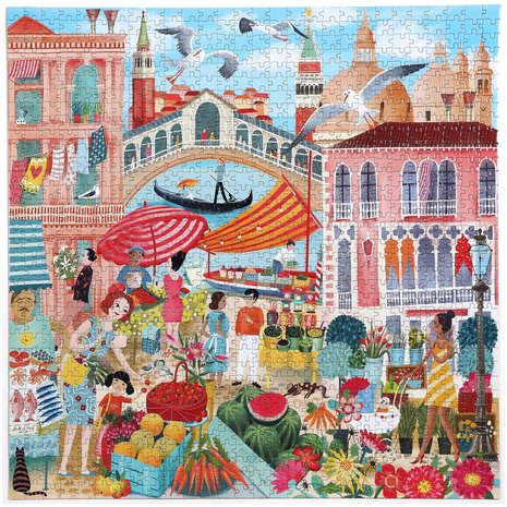 Venice Open Market - Puzzel (1000)