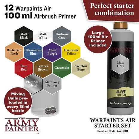 Warpaints Air Starter Set (The Army Painter)