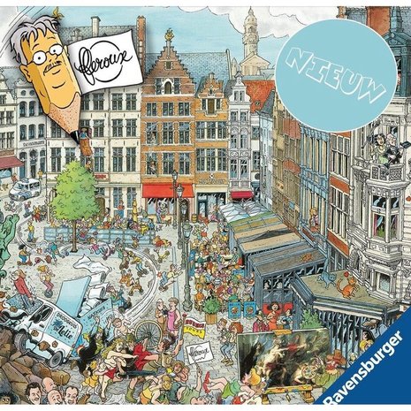 Fleroux: Antwerpen, Cities of the World - Puzzel (1000)