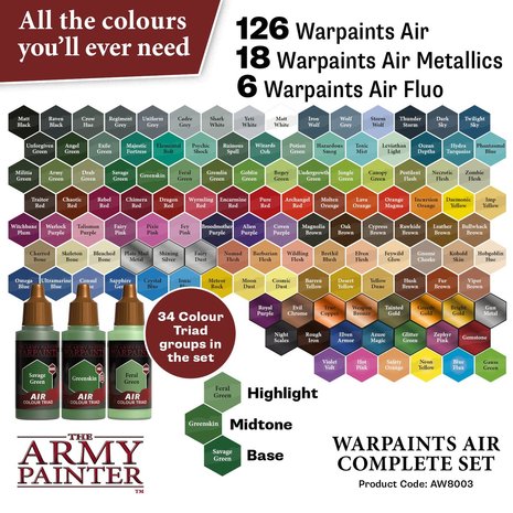Warpaints Air Complete Set (The Army Painter)