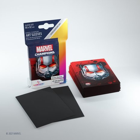 Gamegenic Marvel Champions Art Sleeves: Ant-Man (66x91mm) - 50+1