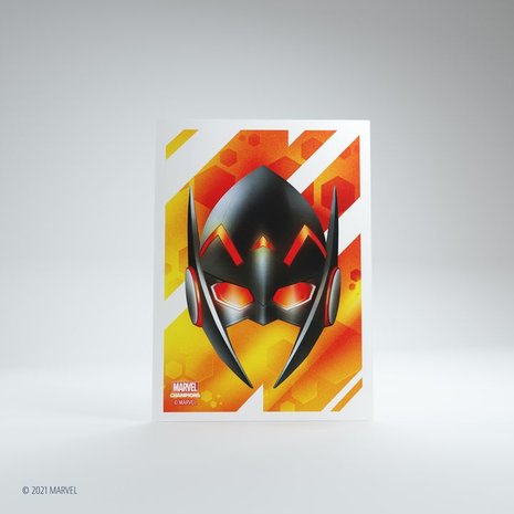 Gamegenic Marvel Champions Art Sleeves: Wasp (66x91mm) - 50+1