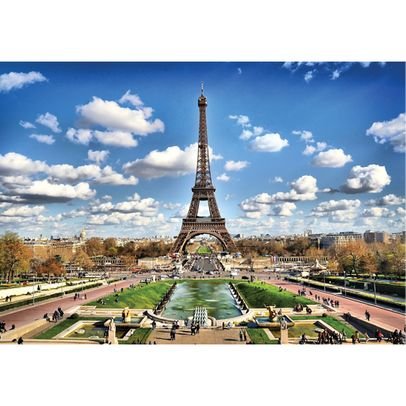 Eiffel Tower, Paris - World's Smallest Jigsaw Puzzle (1000)