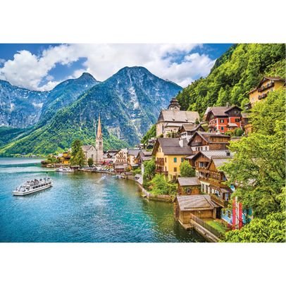 Hallstatt, Austria - World's Smallest Jigsaw Puzzle (1000)