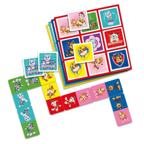 Paw Patrol: Lotto Domino Memo