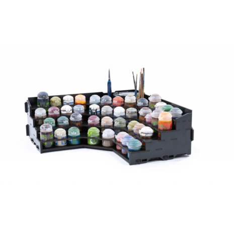 Black Paint Rack: Hoek Top (voor Citadel verf)