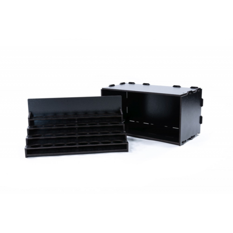 Black Paint Rack: Uitschuifbaar rek (voor Citadel verf)