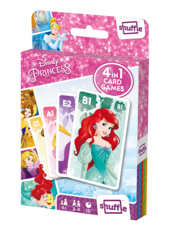 Disney Princess 4 in 1 Kaartspel