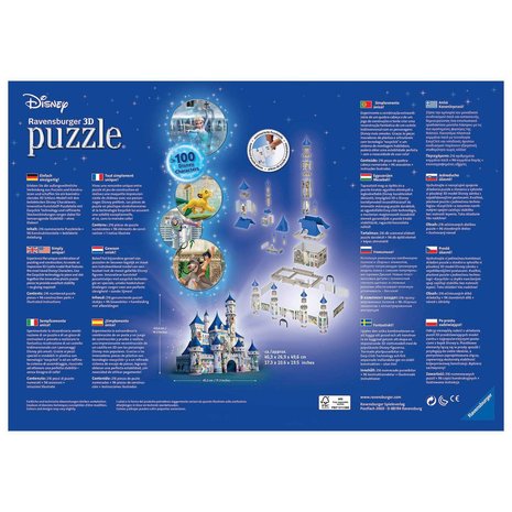 Disney Castle - 3D Puzzel (216)