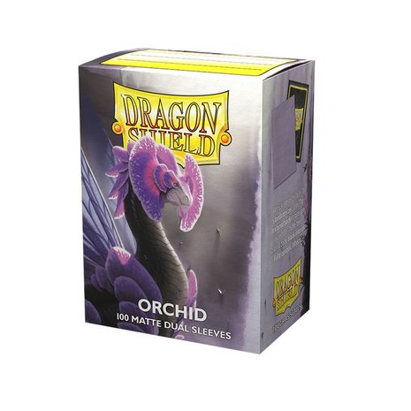Dragon Shield Dual Matte Sleeves: Standard Orchid (63x88mm) - 100x