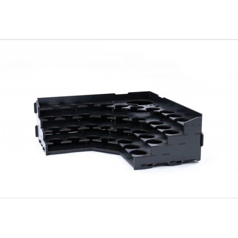 Black Paint Rack: Hoek Top (Pigment)