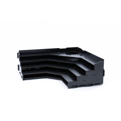 Black Paint Rack: Hoek Top (Tribune)