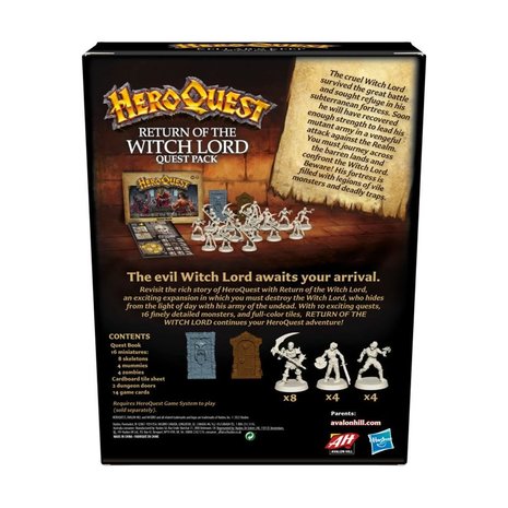 HeroQuest: Return of the Witch Lord (Quest Pack)