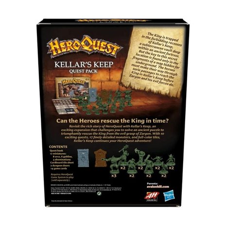 HeroQuest: Kellar's Keep (Quest Pack)