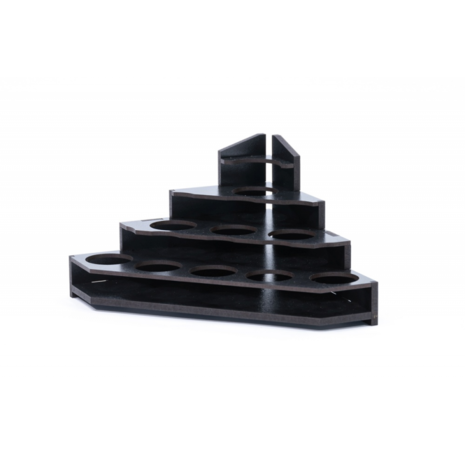 Black Paint Rack: Top Eindstuk (voor Citadel verf)