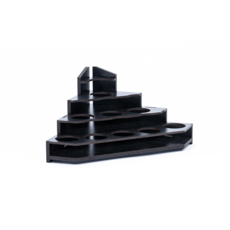 Black Paint Rack: Top Eindstuk (voor Citadel verf)