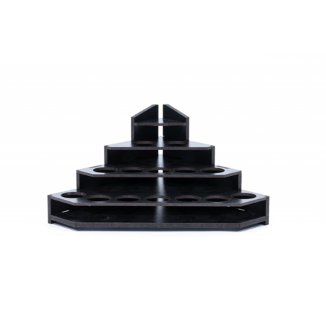 Black Paint Rack: Top Eindstuk (voor Vallejo en The Army Painter verf)