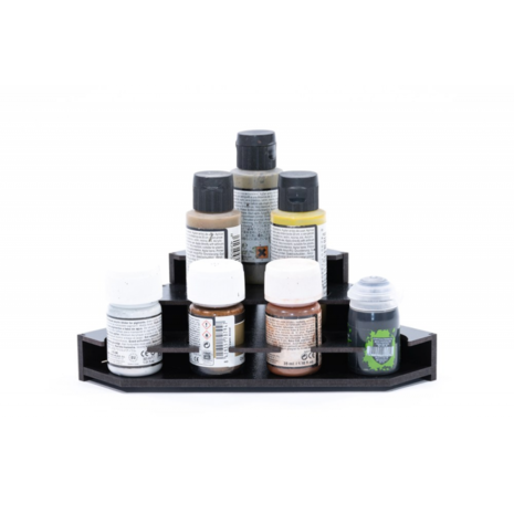 Black Paint Rack: Top Eindstuk (Pigment)