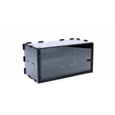 Black Paint Rack: Middenstuk (Vitrine)