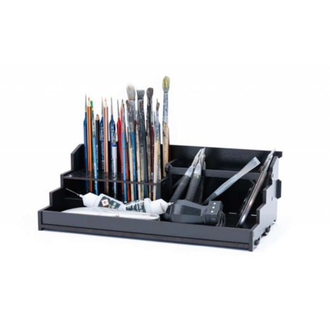 Black Paint Rack: Middenstuk Top (Gereedschapsmodule)