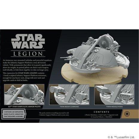 Star Wars Legion: Infantry Support Platform Unit Expansion