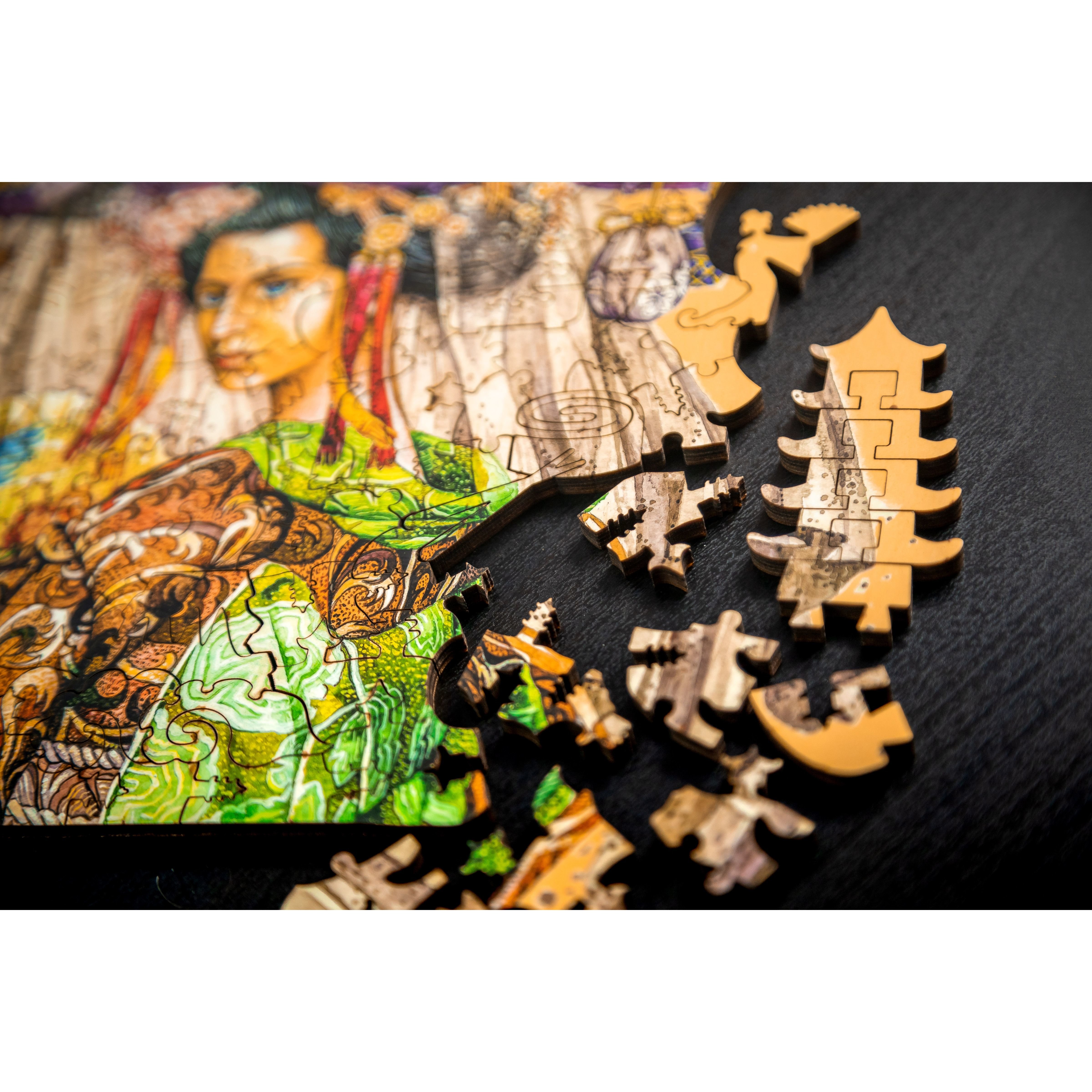 Japan - Houten Puzzel DaVICI (195)