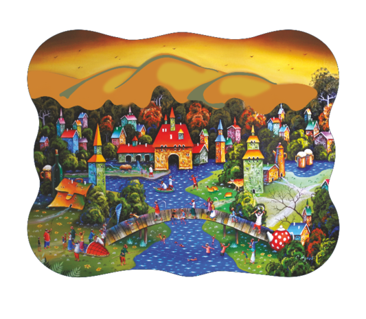 Winter staat voor de Deur - Houten Puzzel DaVICI (260)