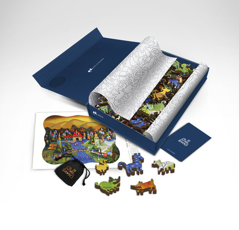 Winter staat voor de Deur - Houten Puzzel DaVICI (260)