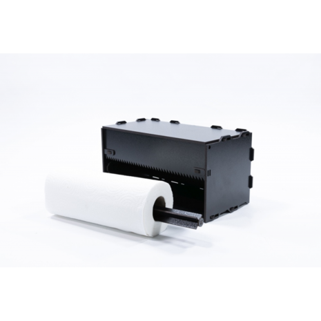 Black Paint Rack: Middenstuk (Papier Module)