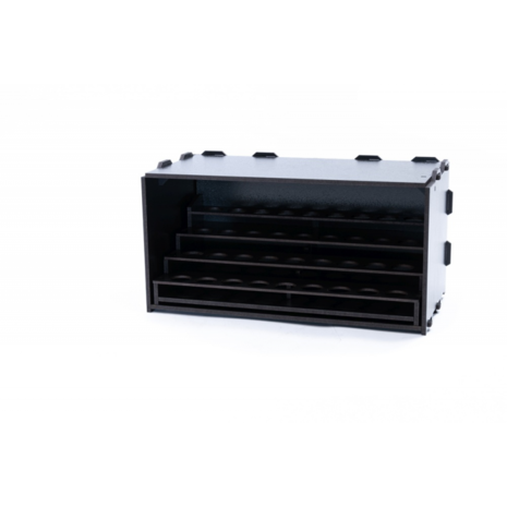 Black Paint Rack: Uitschuifbaar rek (voor The Army Painter & Vallejo verf)