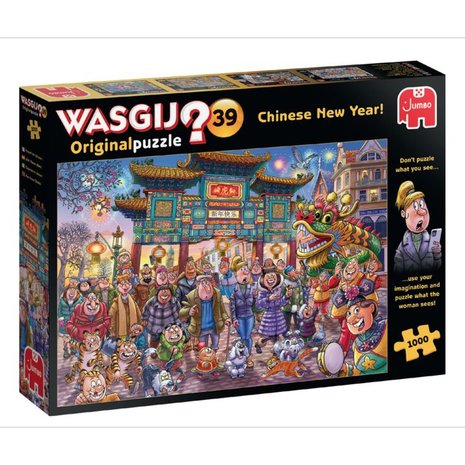 Wasgij Original Puzzel (#39): Chinees Nieuwjaar! (1000)