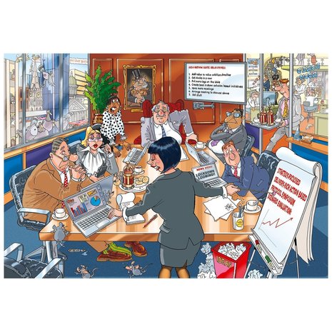 Wasgij Destiny Puzzel (#24): Business as usual! (1000)