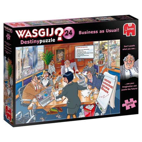 Wasgij Destiny Puzzel (#24): Business as usual! (1000)