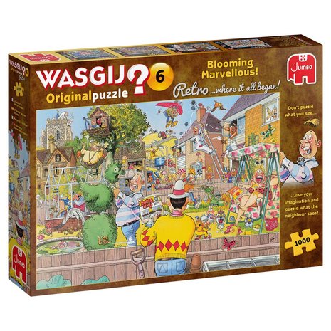 Wasgij Original Retro Puzzel (#6): Het groeit als kool! (1000)