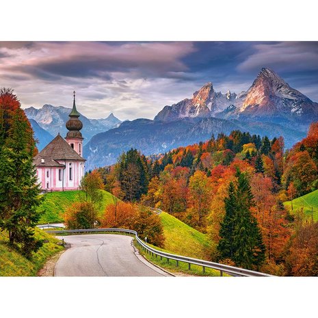 Autumn in Bavarian Alps, Germany - Puzzel (2000)