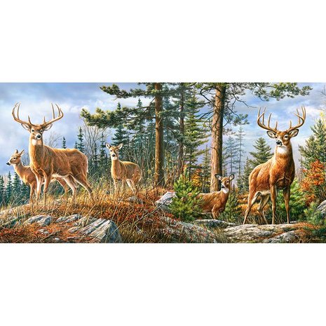 Royal Deer Family - Puzzel (4000)